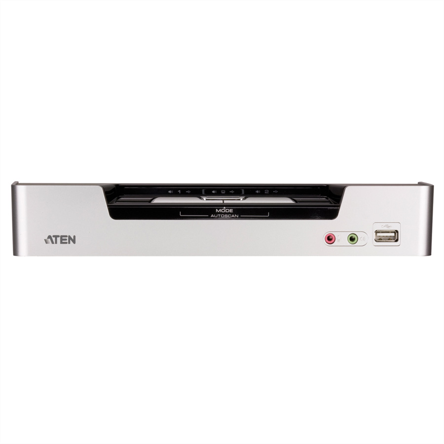 ATEN CS1642A KVM Switch Dual-View DVI, USB, Audio, 2 Ports