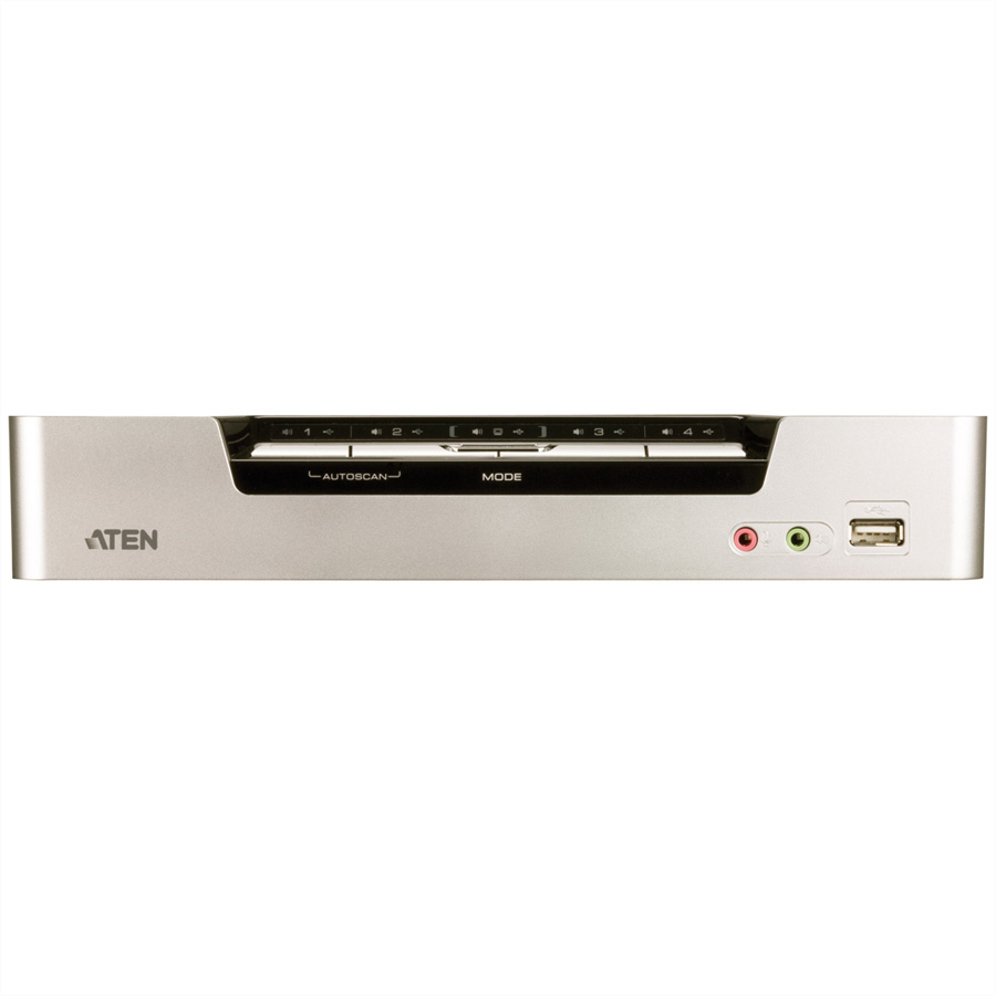 ATEN CS1794 KVM Switch HDMI, USB, Audio, USB-Hub, 4 Ports