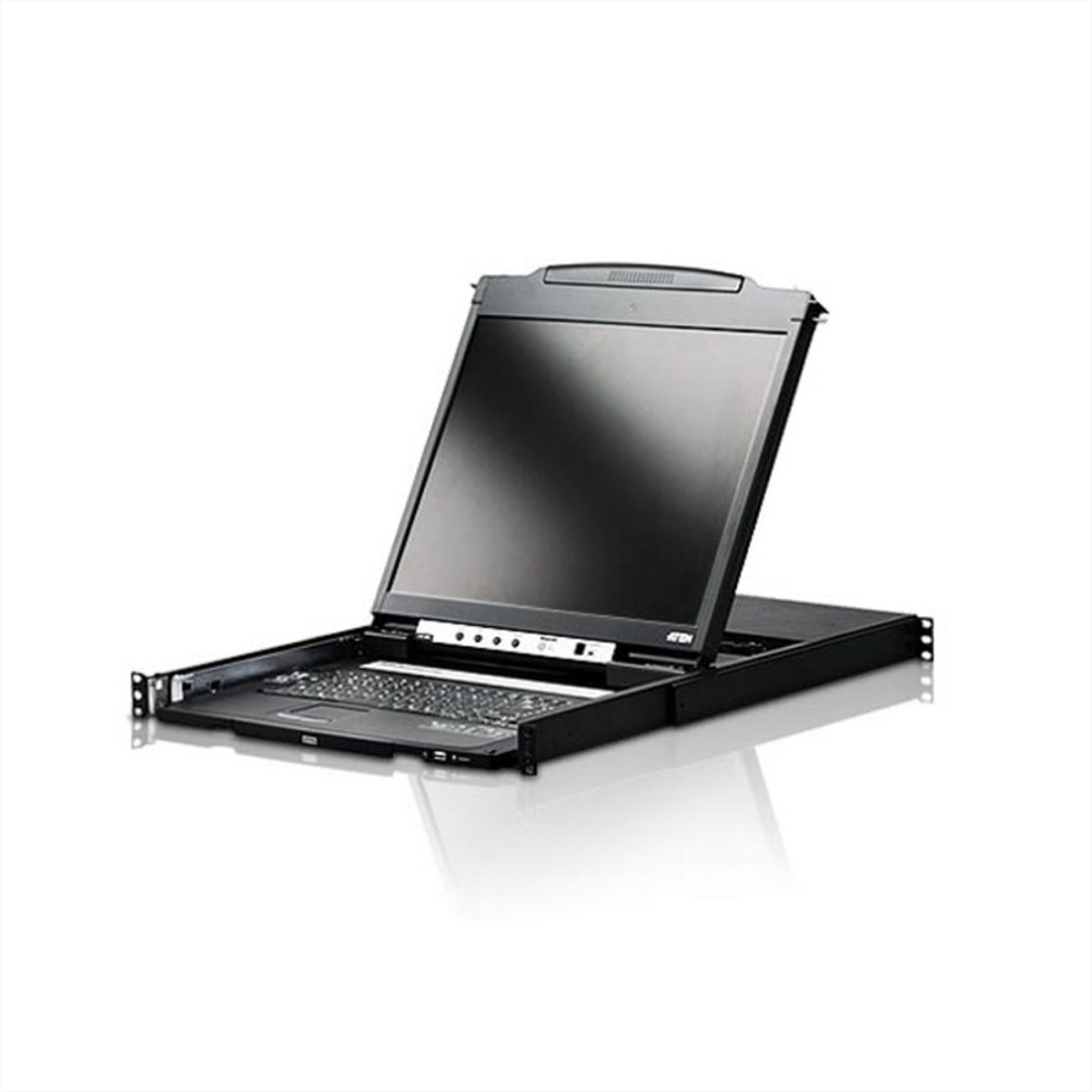 ATEN CL5800N KVM-Konsole, 48cm LCD, VGA, PS/2-USB, Peripheral Port, CH-Layout ATEN CL5800N KVM-Konsole, 48cm LCD, VGA, PS/2-USB, Peripheral Port, CH-Layout