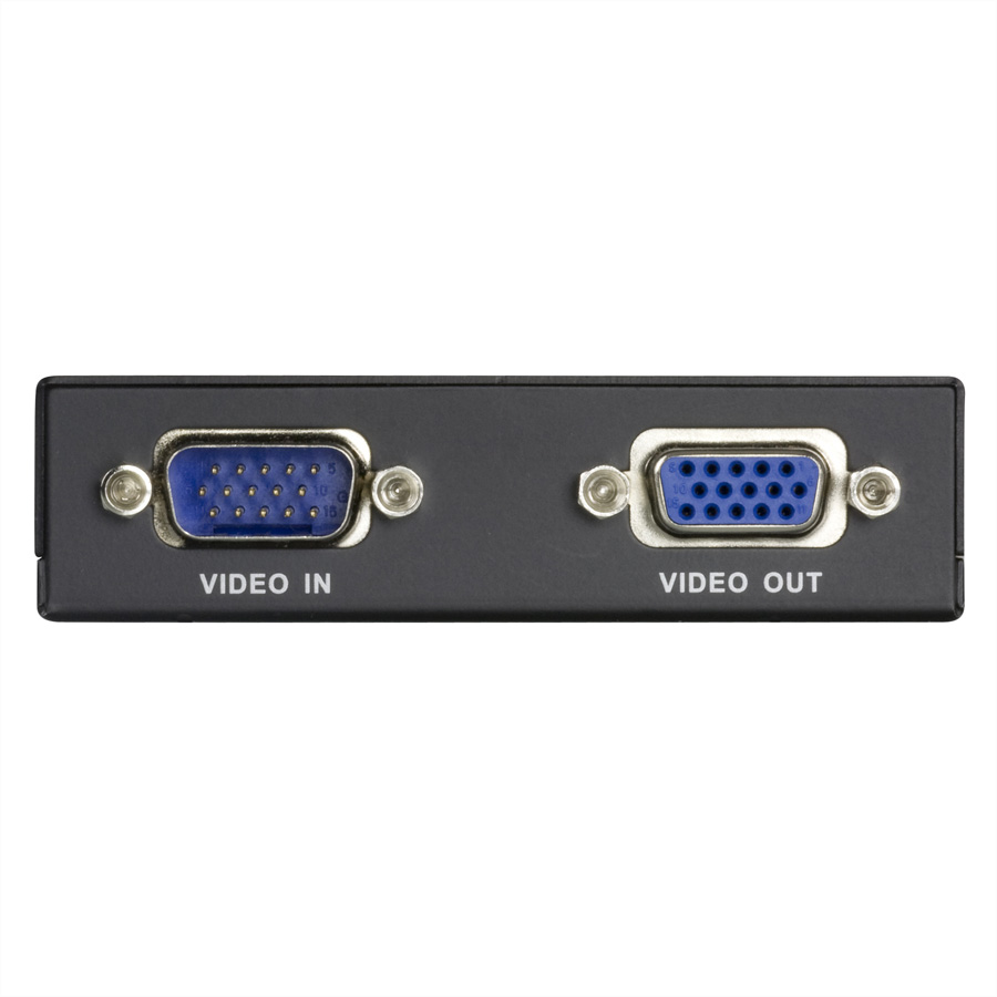 ATEN VE170Q VGA Cat5 Audio/Video Extender mit Video-Signalkompensation (Sender und Empfänger)