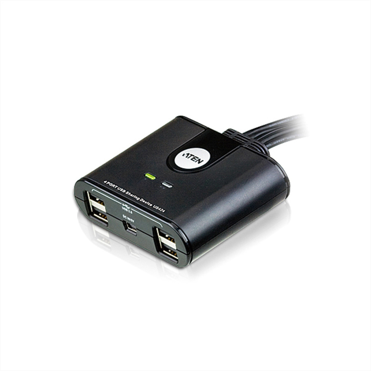 ATEN US424 USB 2.0-Peripheriegeräte-Switch mit 4 Ports