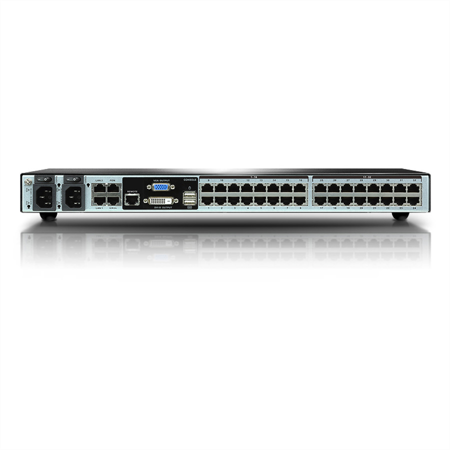 ATEN KN2132VA 32 Port CAT5 KVM IP Switch mit Virtual Media