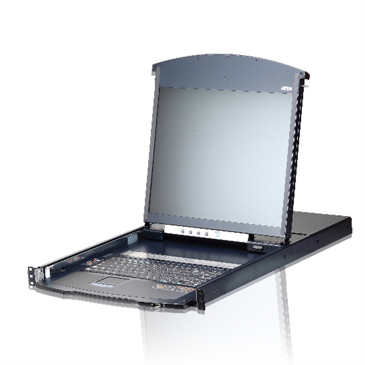 ATEN KL1108VN 48cm LCD IP-KVM 8-Port, IT-Layout KVM