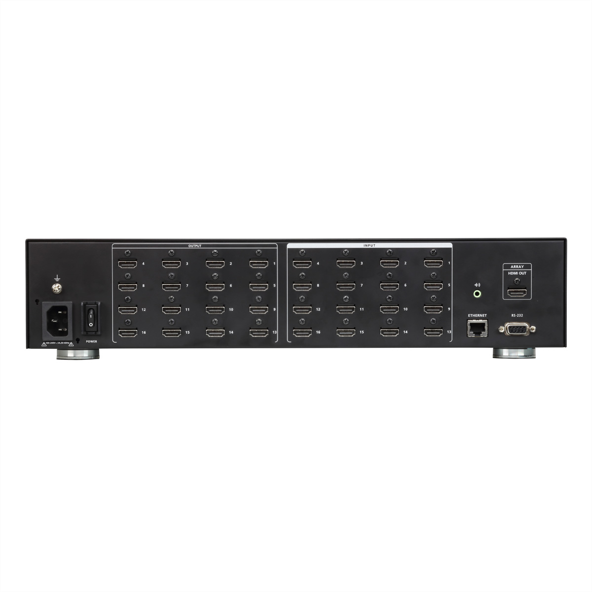 ATEN VM51616H 16x16 HDMI Matrix Switch mit Skalierfunktion und Videowall