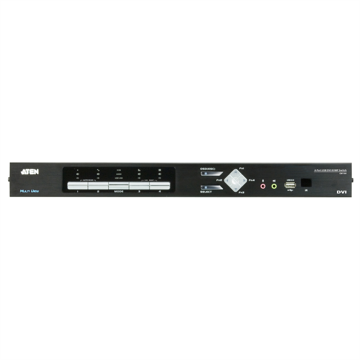 ATEN CM1164A 4-Port USB DVI Multi-View KVMP Switch