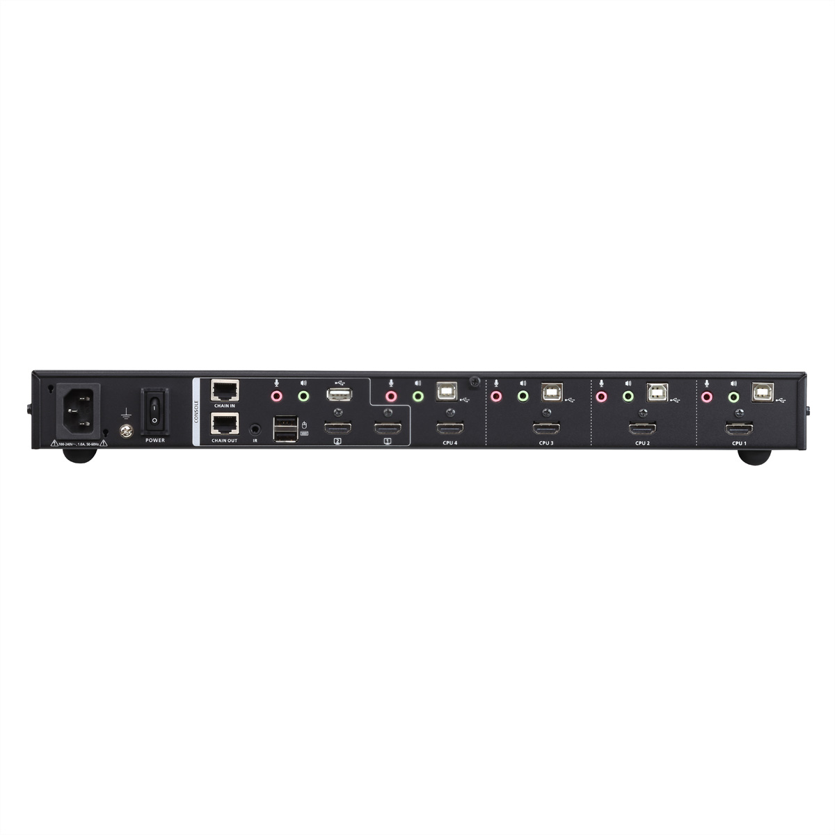 ATEN CM1284 4-Port USB HDMI Multi-View KVMP Switch