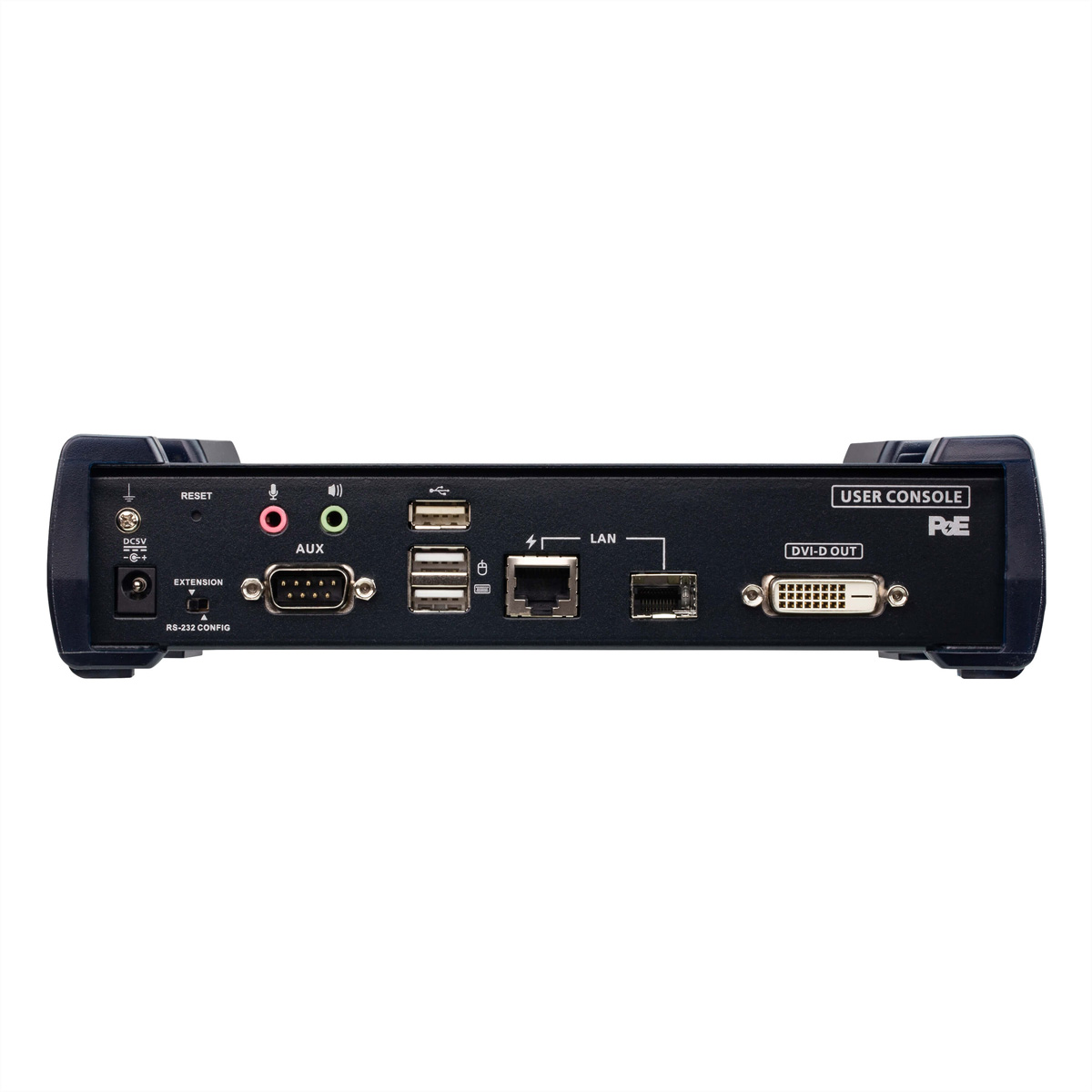 ATEN KE6912R DVI-D Dual Link KVM Over IP Extender mit PoE Empfänger