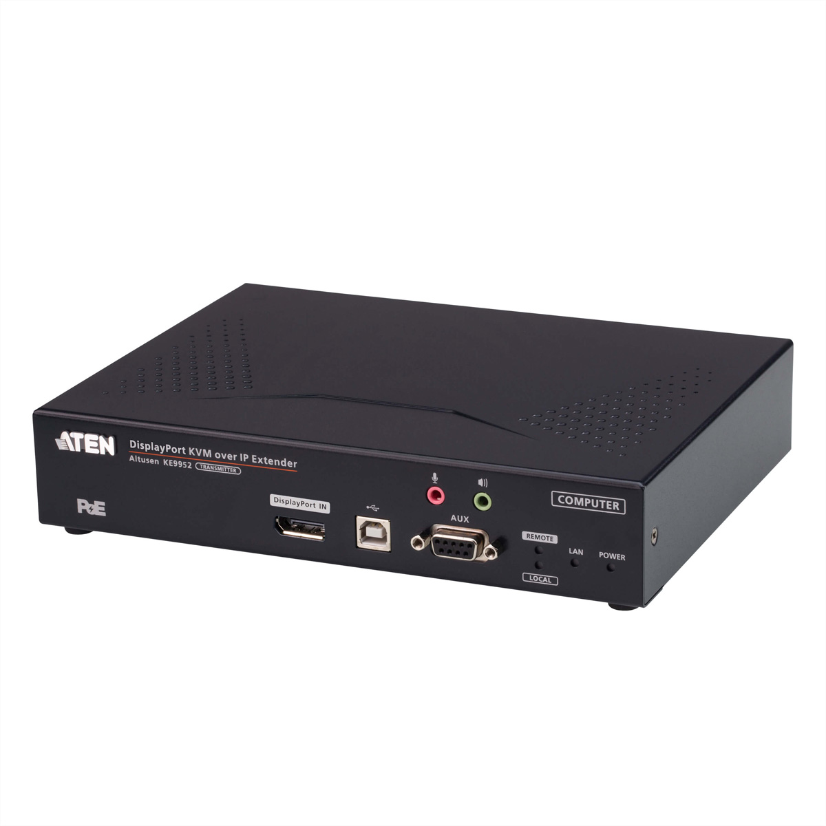 ATEN KE9952T 4K DP KVM over IP Extender mit PoE Transmitter KVM