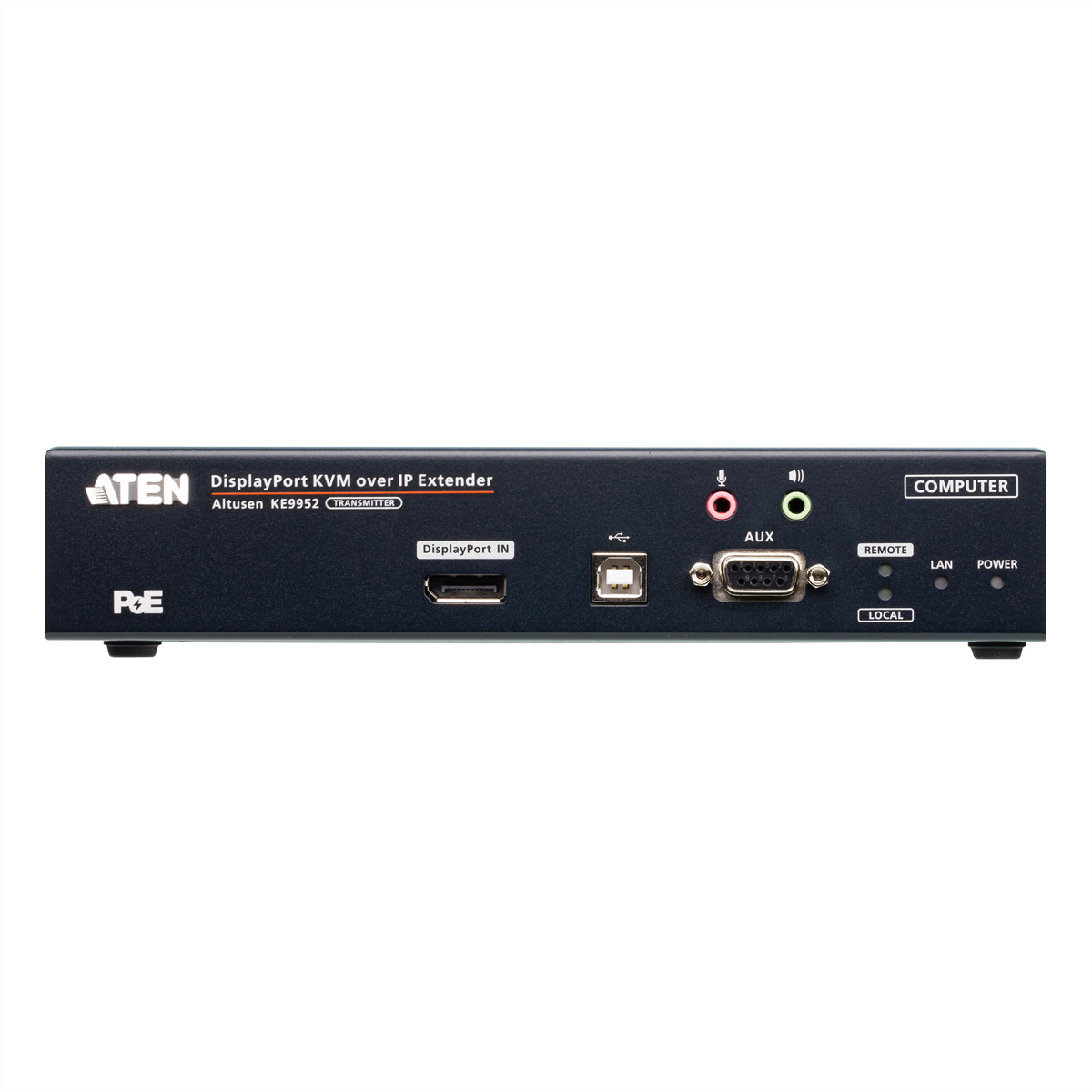ATEN KE9952T 4K DP KVM over IP Extender mit PoE Transmitter