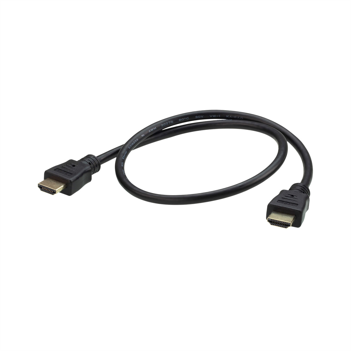 ATEN 2L-7DA6H Highspeed HDMI Kabel, schwarz, 0,6 m