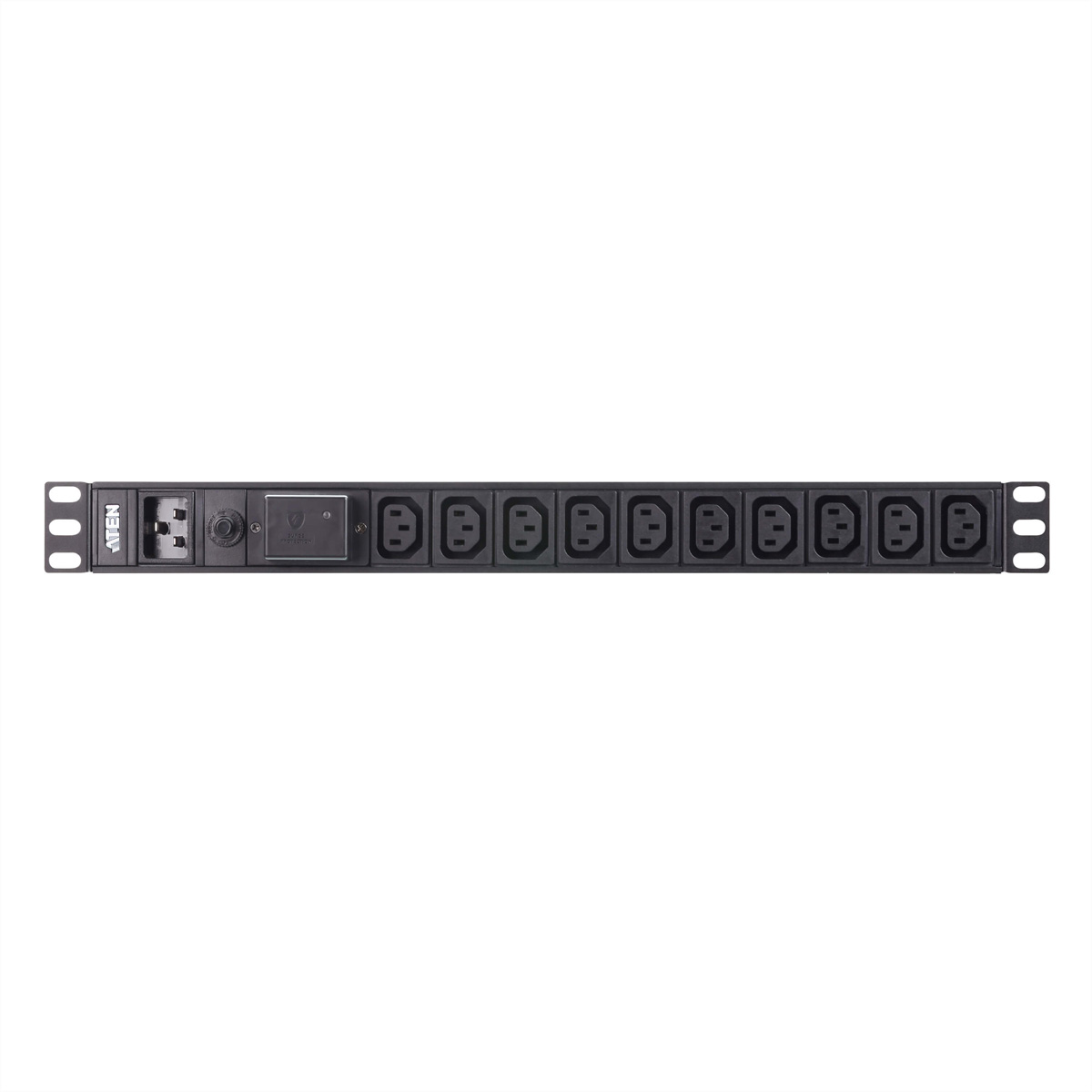 ATEN PE0210SG 1U 16A Basic PDU 10 Port Stromverteilereinheiten (PDUs)