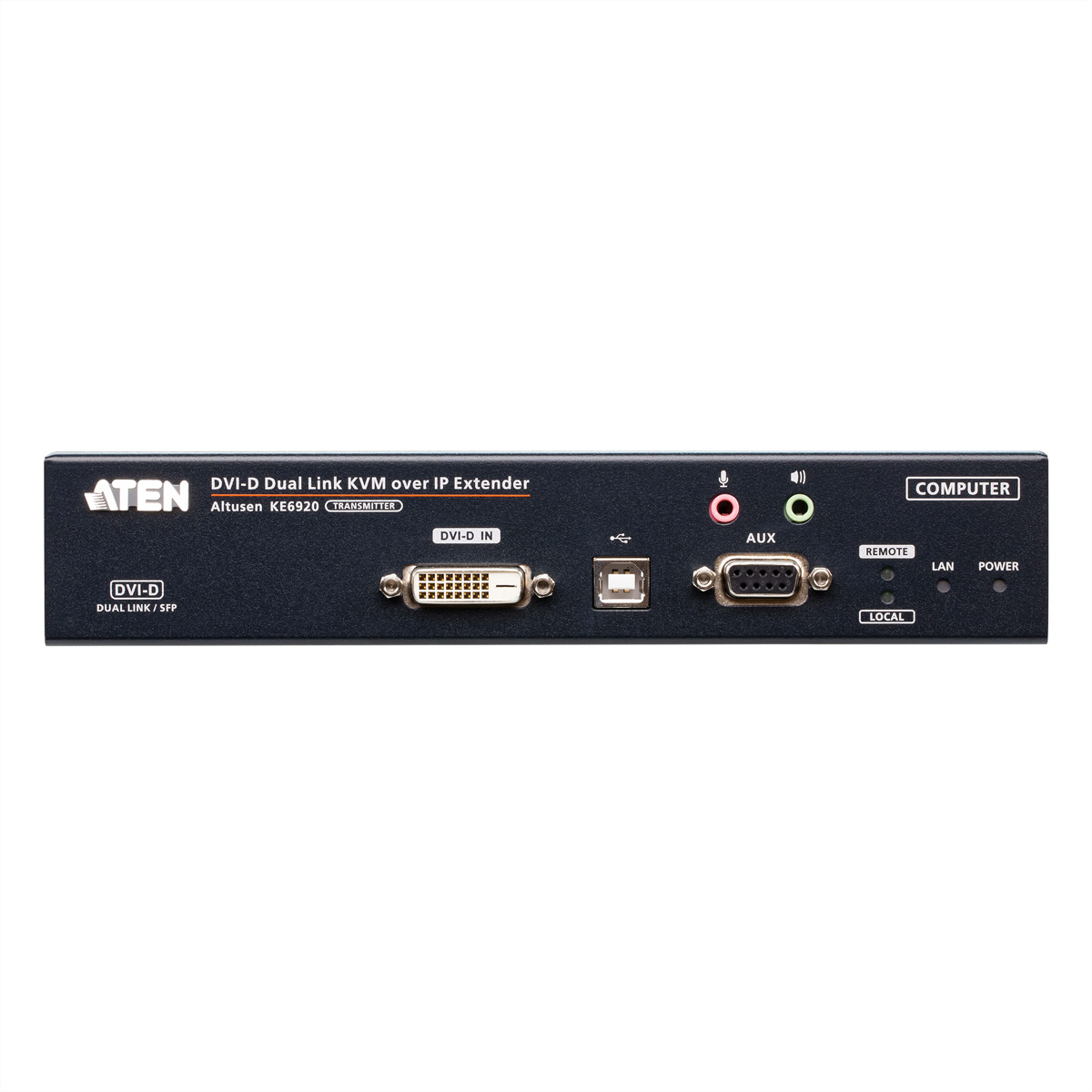ATEN KE6920T 2K DVI-D Dual Link KVM Over IP Sender mit SFP