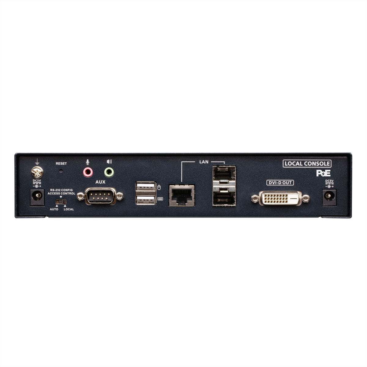 ATEN KE6922T 2K DVI-D Dual Link KVM Over IP Sender mit SFP und PoE