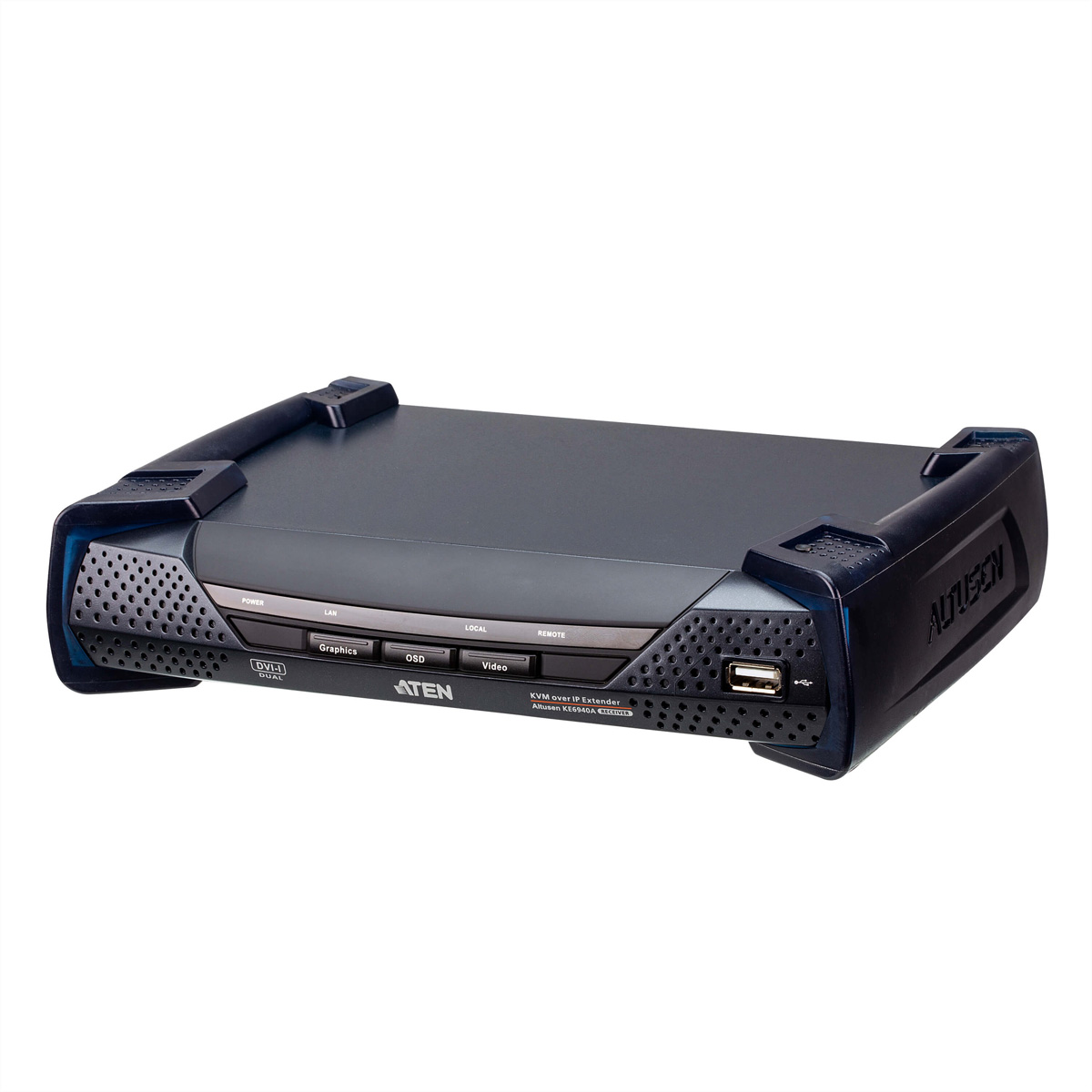ATEN KE6940AR DVI KVM Over IP Extender nur Empfänger KVM