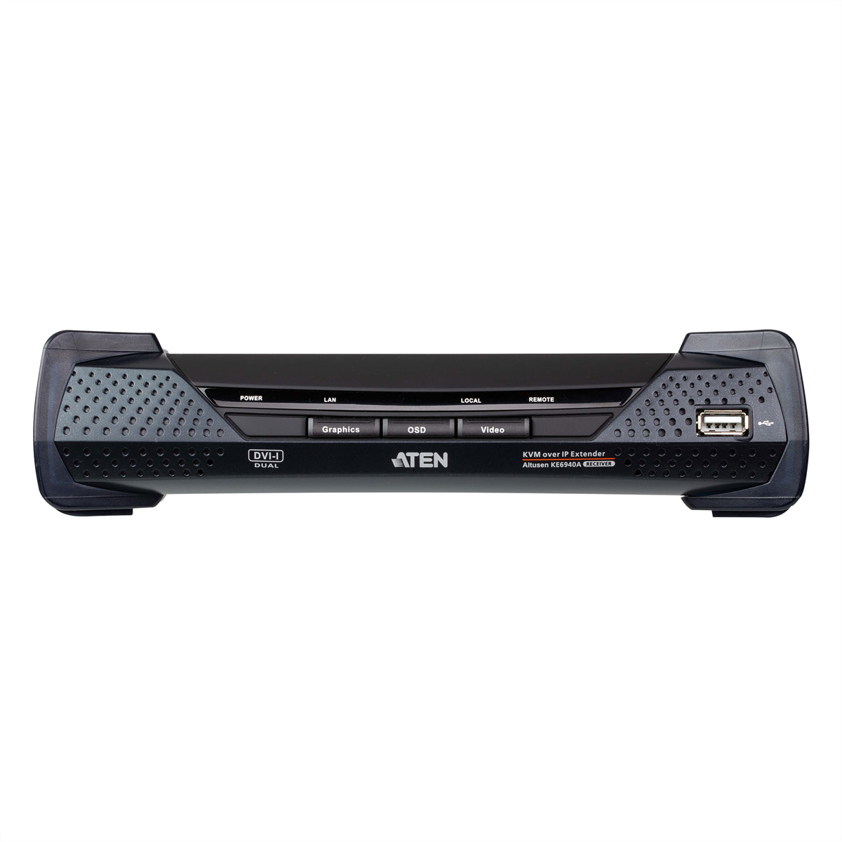 ATEN KE6940AR DVI KVM Over IP Extender nur Empfänger