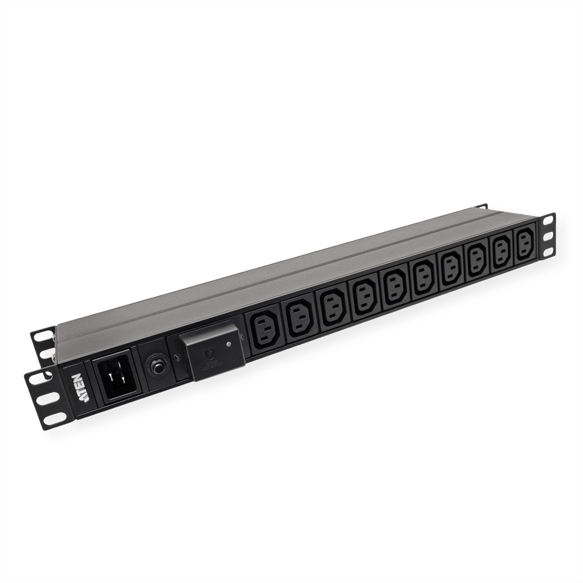 ATEN PE0218SG 1U 16A 18-Port Basic PDU mit Überspannungsschutz