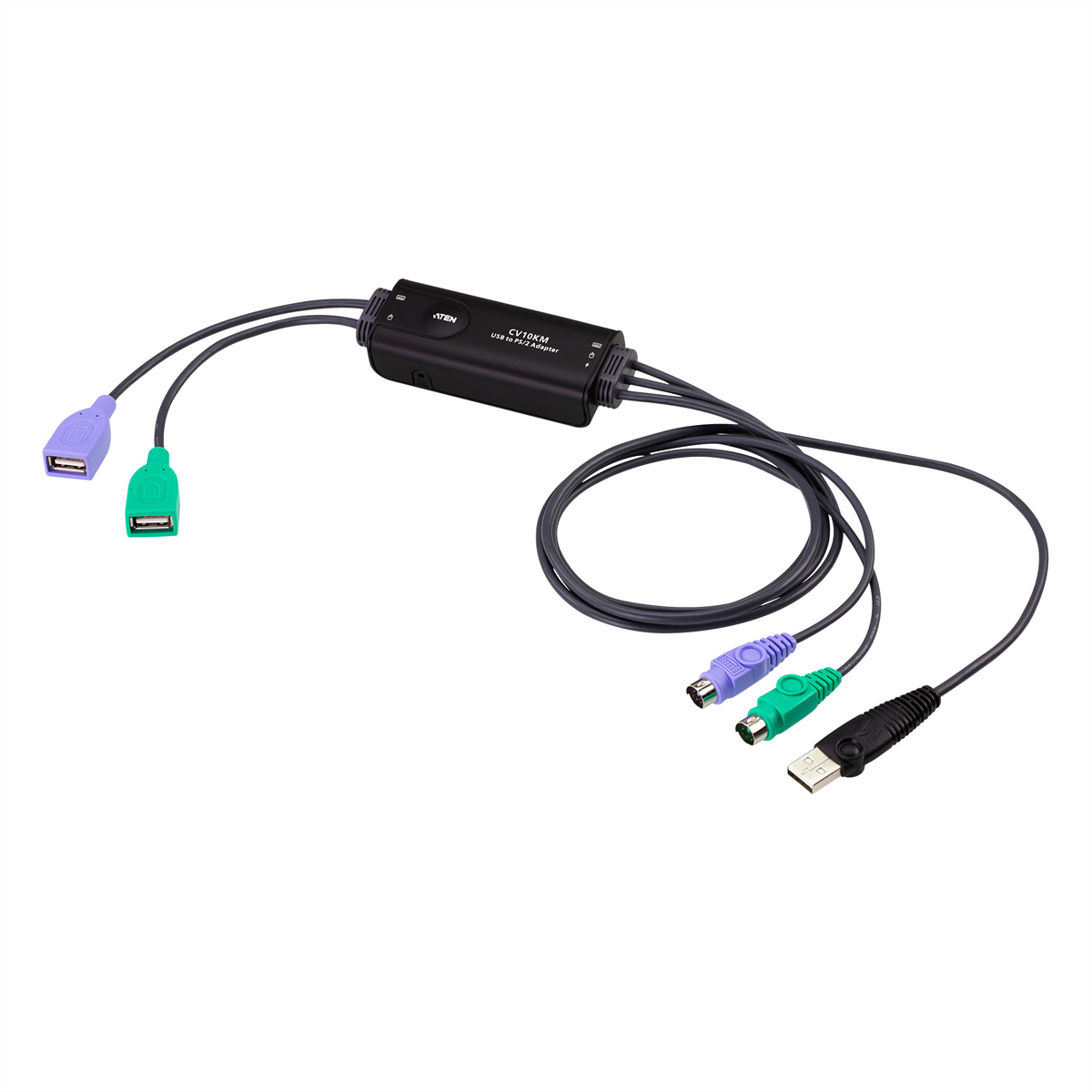 ATEN Tastatur- / Video- / Maus- (KVM-) Kabel - USB, PS/2 (M) ( CV10KM )