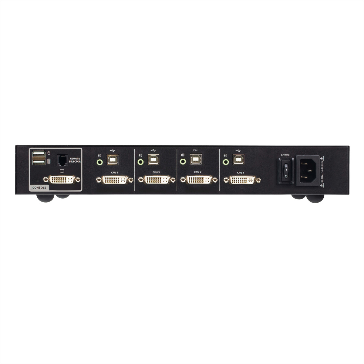 ATEN CS1184D4 4-Port USB DVI Secure KVM Switch