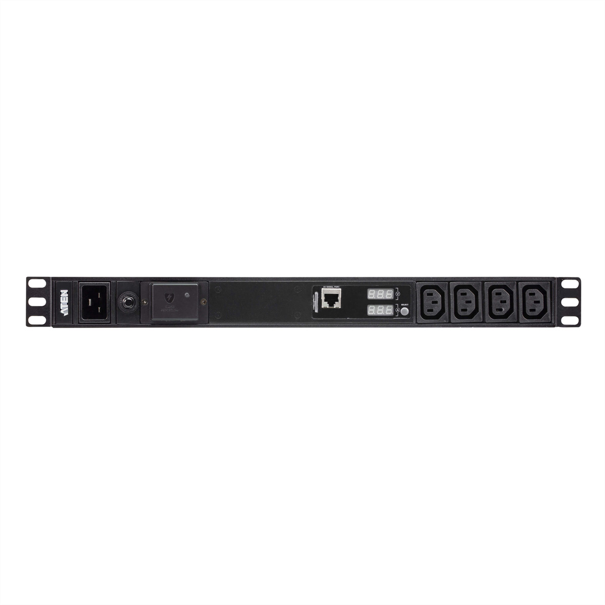ATEN PE1218SG 1U Basis PDU mit Messfunktion und Überspannungsschutz Stromverteilereinheiten (PDUs)