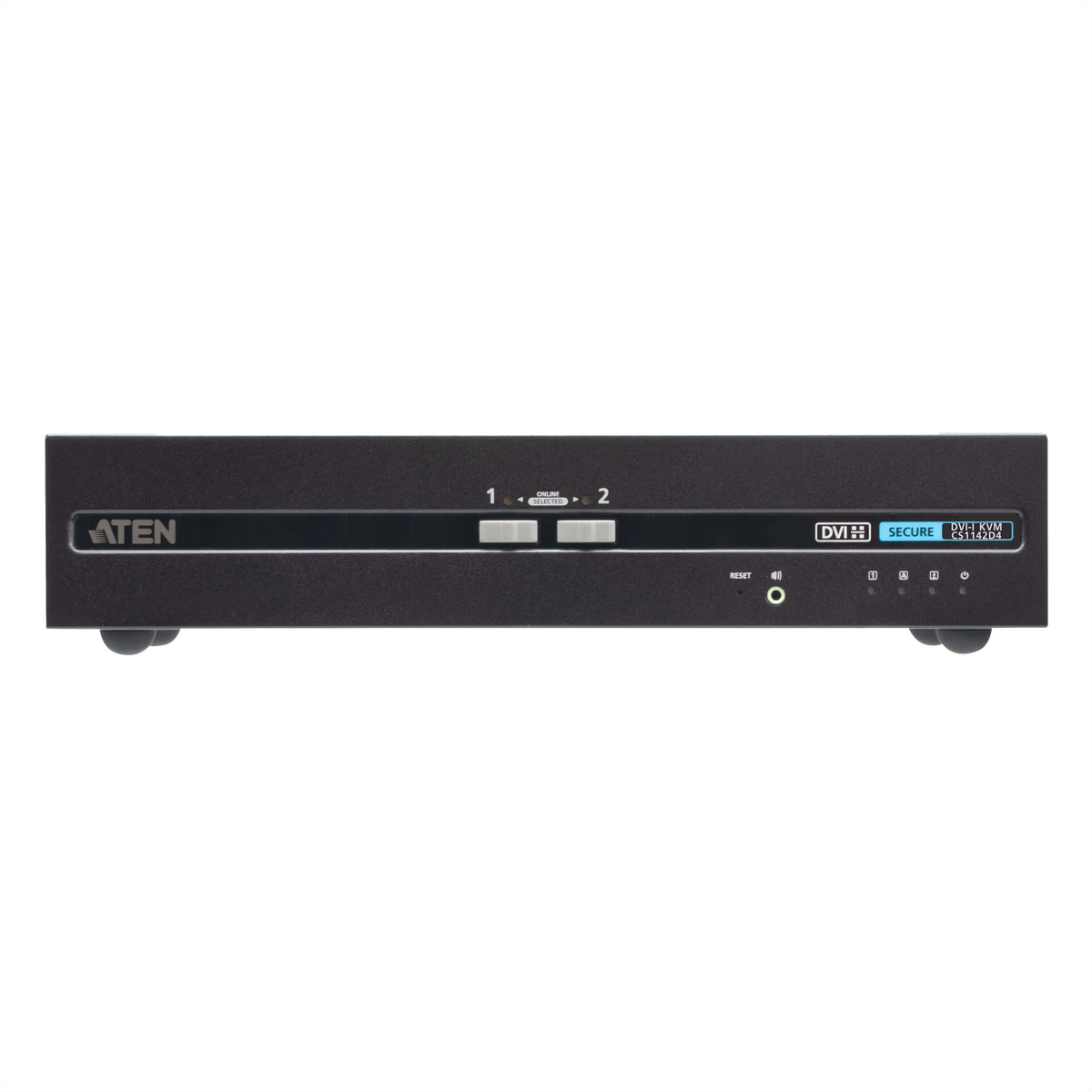 ATEN CS1142D4 2-Port USB 4K DVI Secure KVM KVM-Switch, DVI