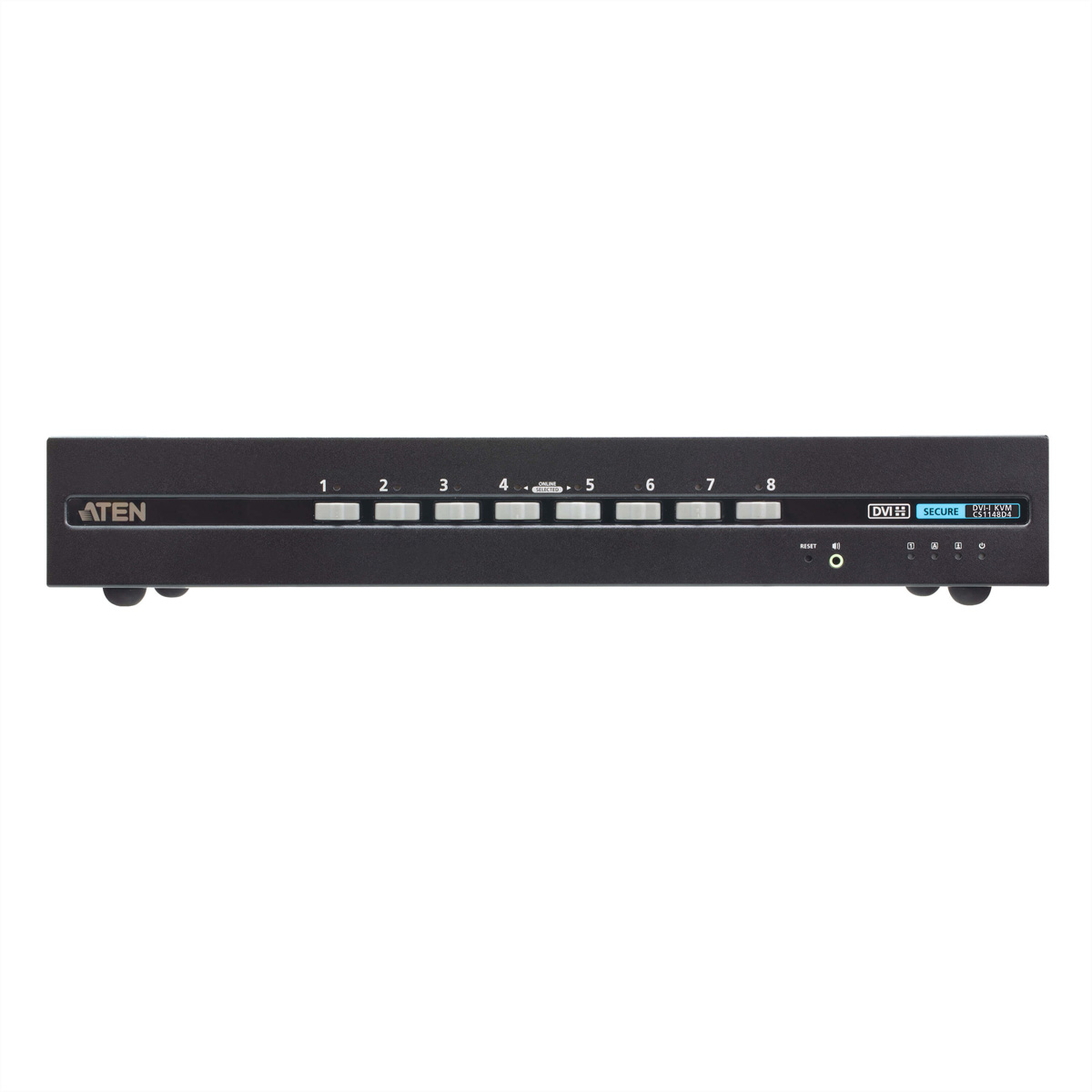 ATEN CS1148D4 8-Port USB 4K DVI Dual Display Secure KVM KVM-Switch, DVI