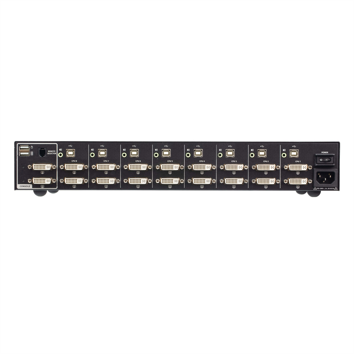 ATEN CS1148D4 8-Port USB 4K DVI Dual Display Secure KVM