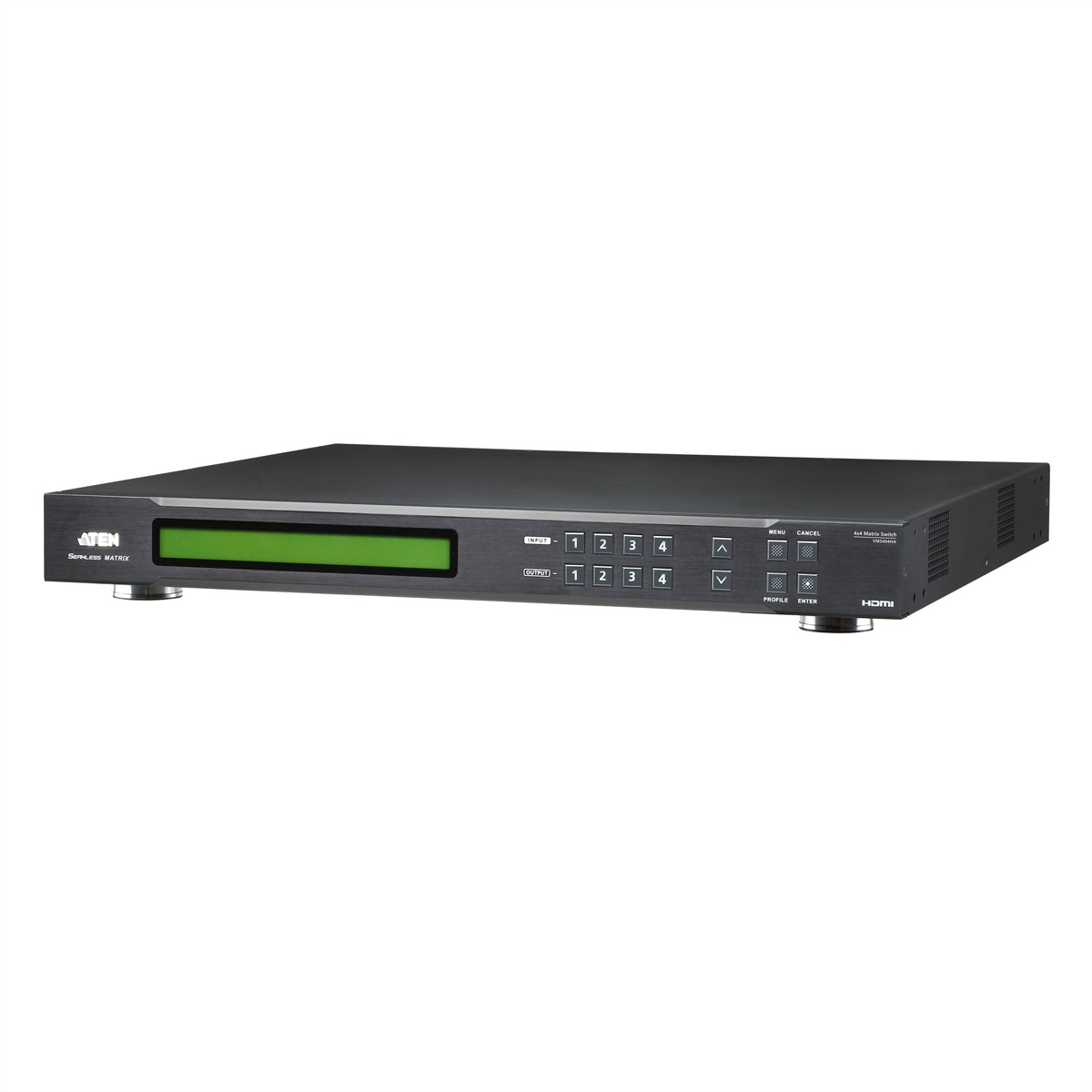 ATEN VM5404HA 4x4-HDMI-Matrix-Switch mit Skalierfunktion HDMI-Video-Matrix-Switch