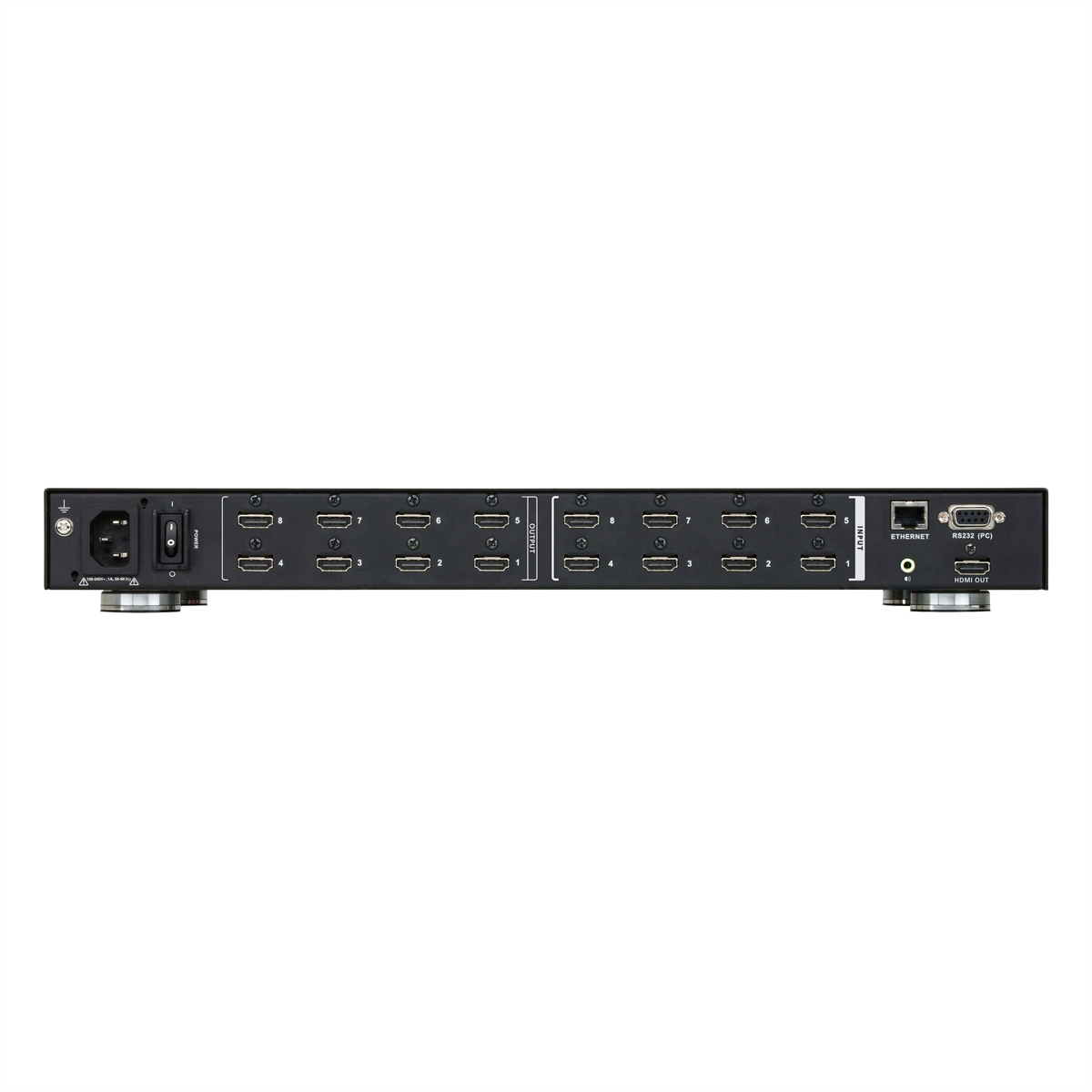 ATEN VM5808HA 8x8-HDMI-Matrix-Switch mit Skalierfunktion