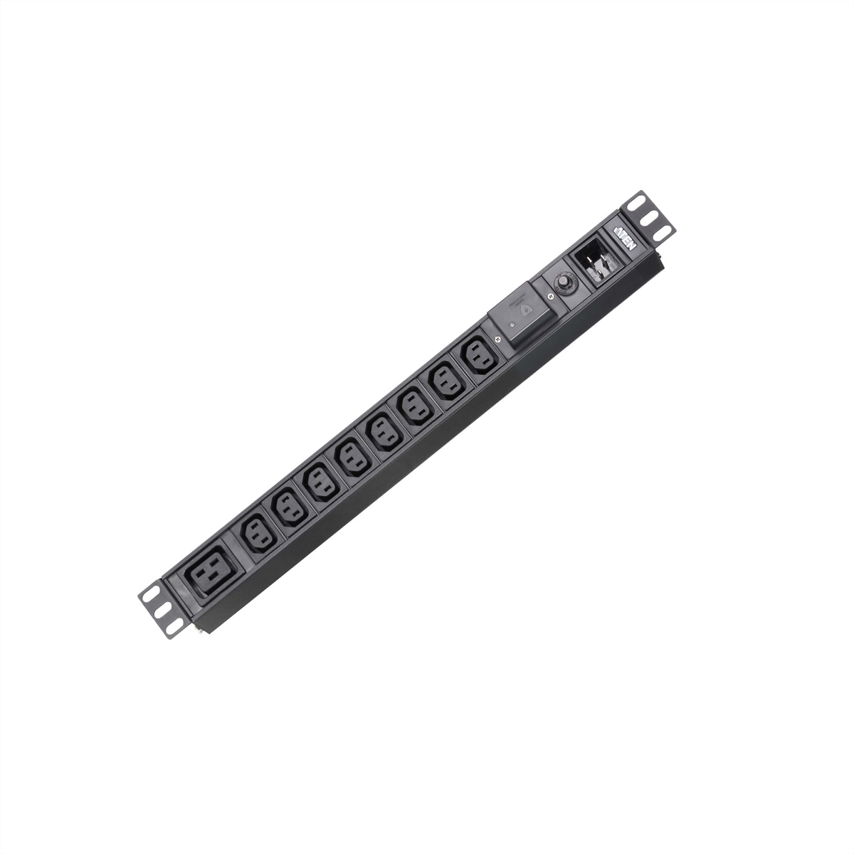 ATEN PE0209SG 1U 9 Port Basic PDU 8x C13 1x C19 16A