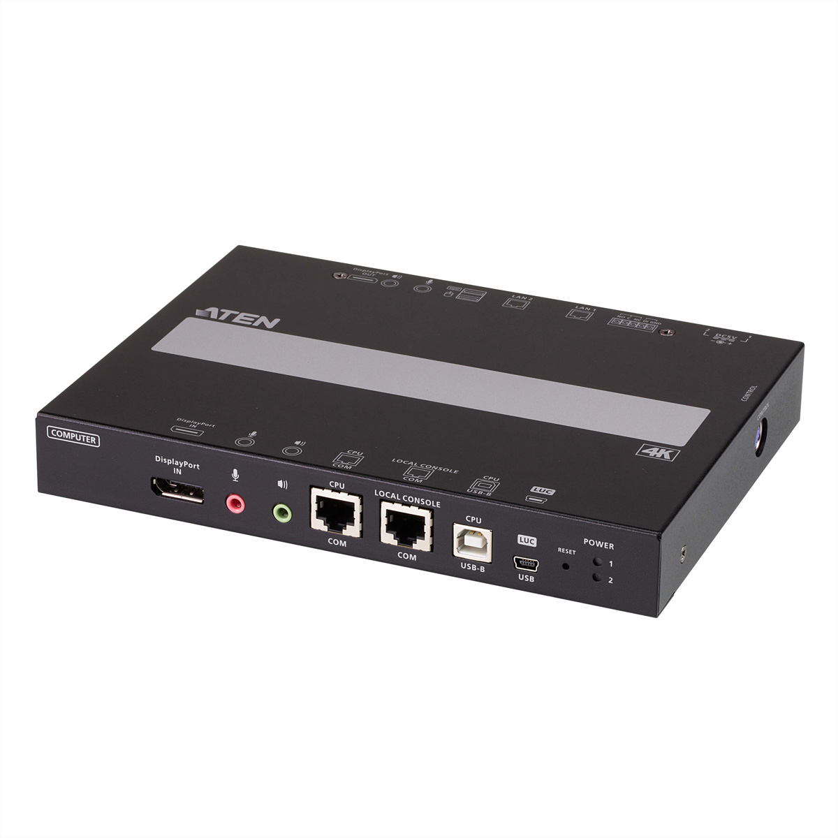 ATEN RCMDP101U Remote Share Access, Single Port 4k DisplayPort KVM over IP Switch