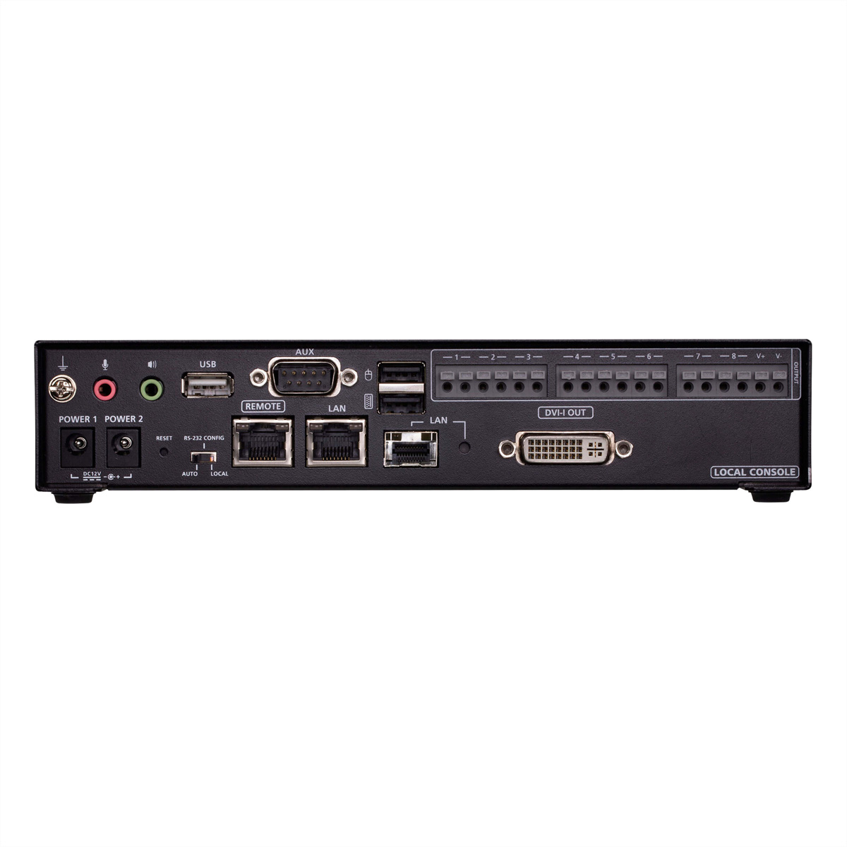 ATEN RCMDVI00BT DVI-I Einzelbildschirm KVM over IP Sender mit Fernzugriff