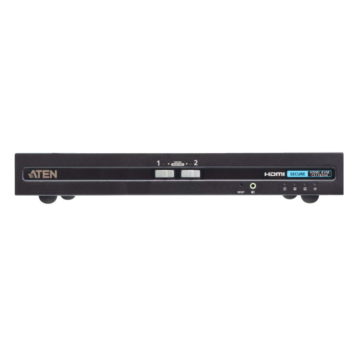 ATEN CS1182H4 2-Port 4K HDMI Secure KVM PSD PP V4.0 Compliant KVM-Switch, HDMI