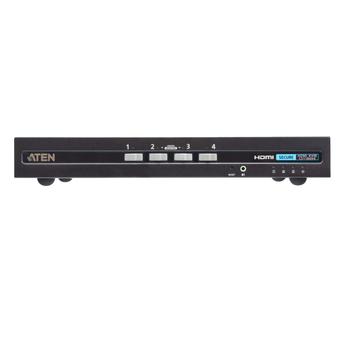 ATEN CS1184H4 4-Port 4K HDMI Secure KVM PSD PP V4.0 Compliant KVM-Switch, HDMI