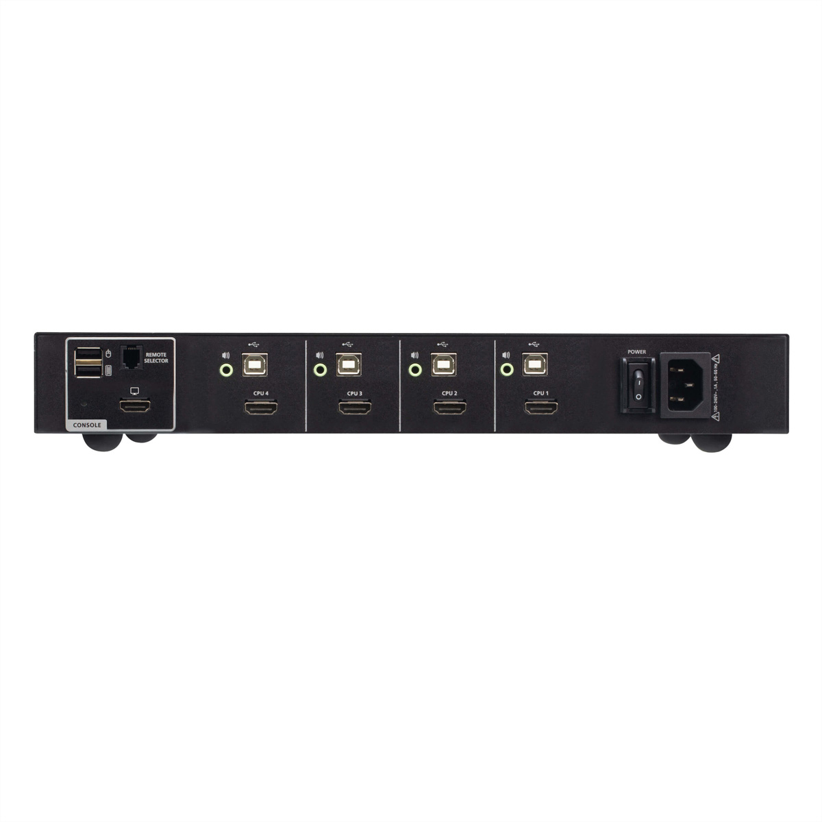 ATEN CS1184H4 4-Port 4K HDMI Secure KVM PSD PP V4.0 Compliant