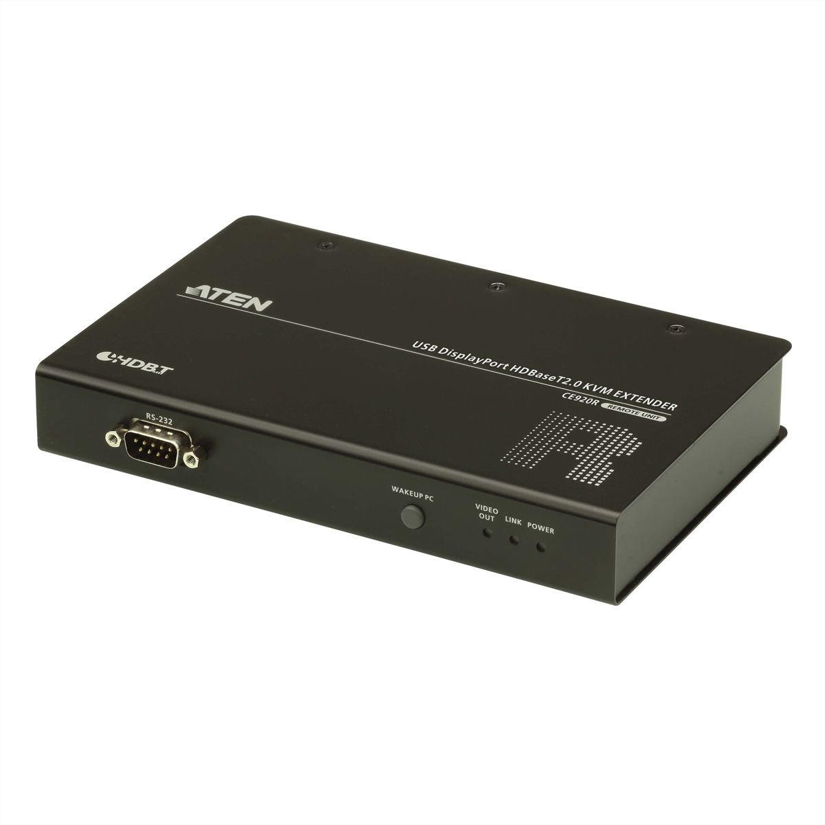 ATEN CE920R Remote Unit - KVM / Audio / Serial / USB / Network Extender - HDBaseT 2,0 - USB