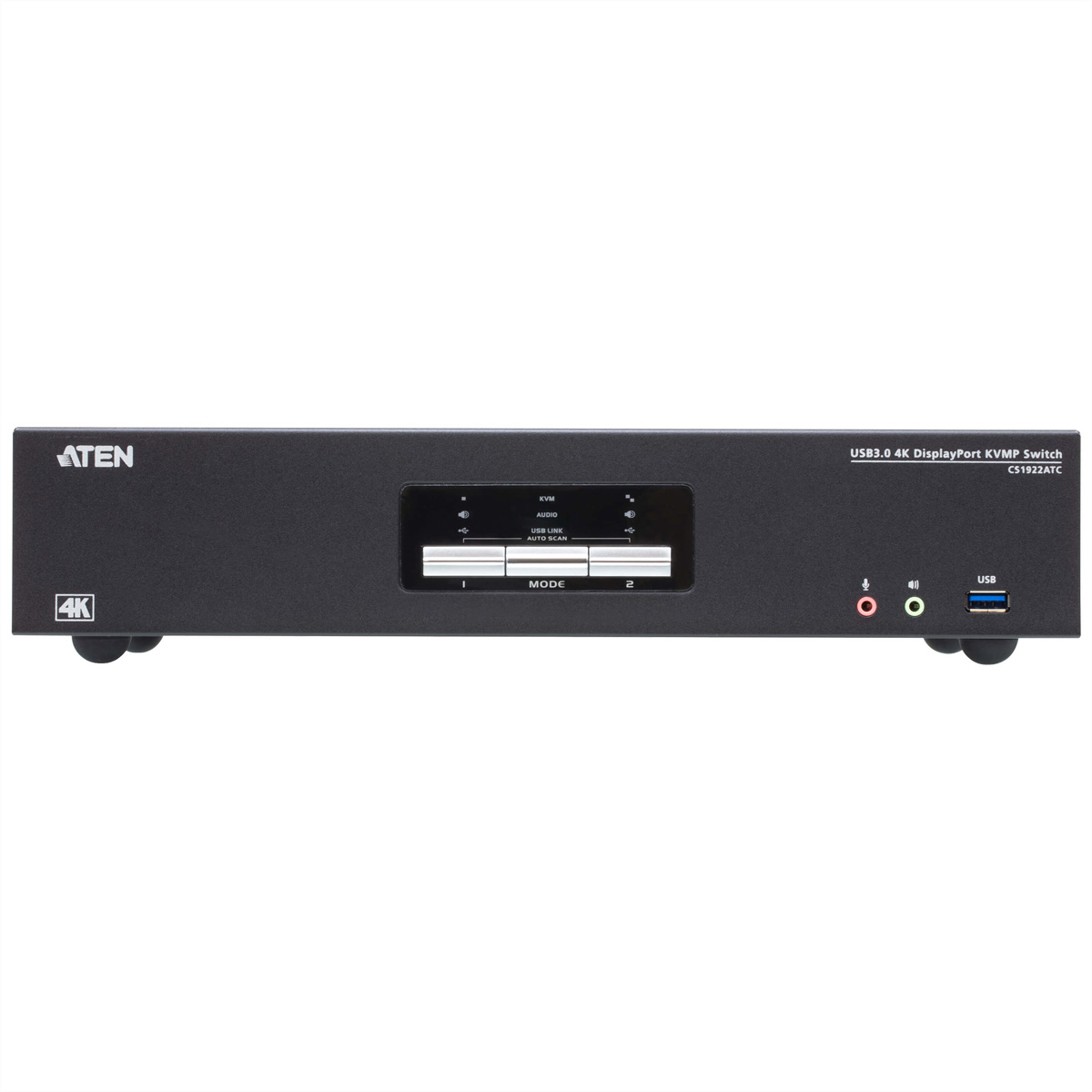 ATEN CS1922ATC 2-Port USB 3.0 4K DisplayPort KVM Switch für ATC