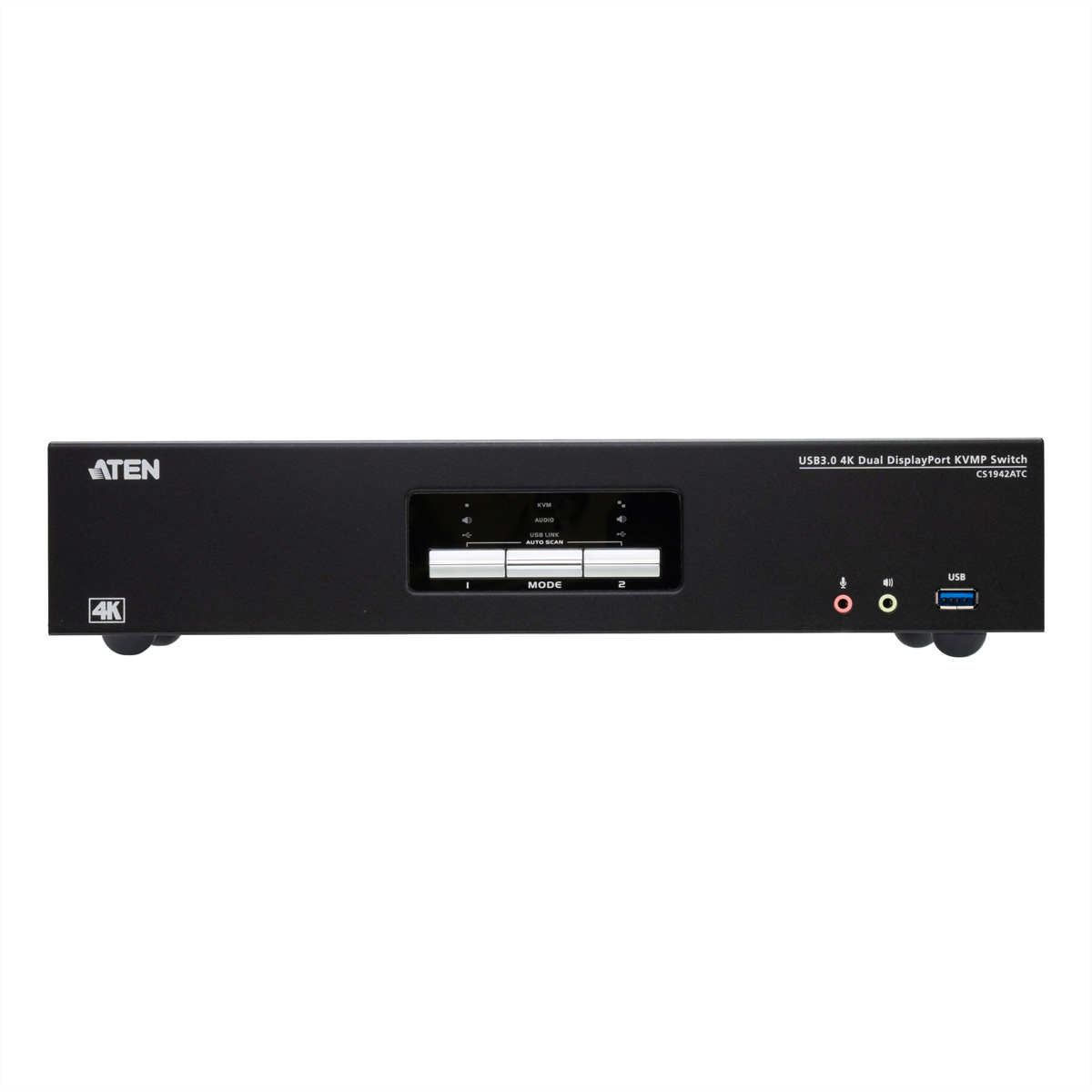 ATEN CS1942ATC 2-Port USB 3.0 4K DisplayPort KVM Switch für ATC Dual View