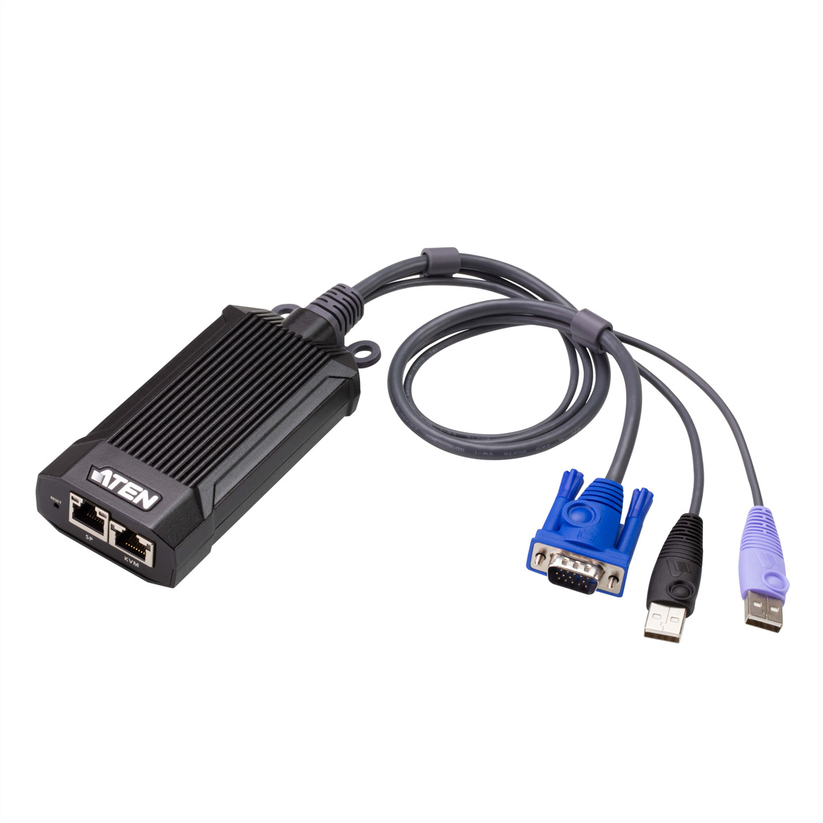 ATEN KG1900T USB  VGA KVM Digiprozessor VGA-auf-KVM-Adapterkabel