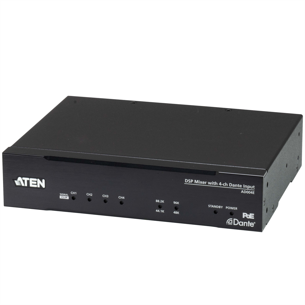 ATEN AD004E DSP Mixer 4-CH Dante Input and Analog Output Audioverstärker