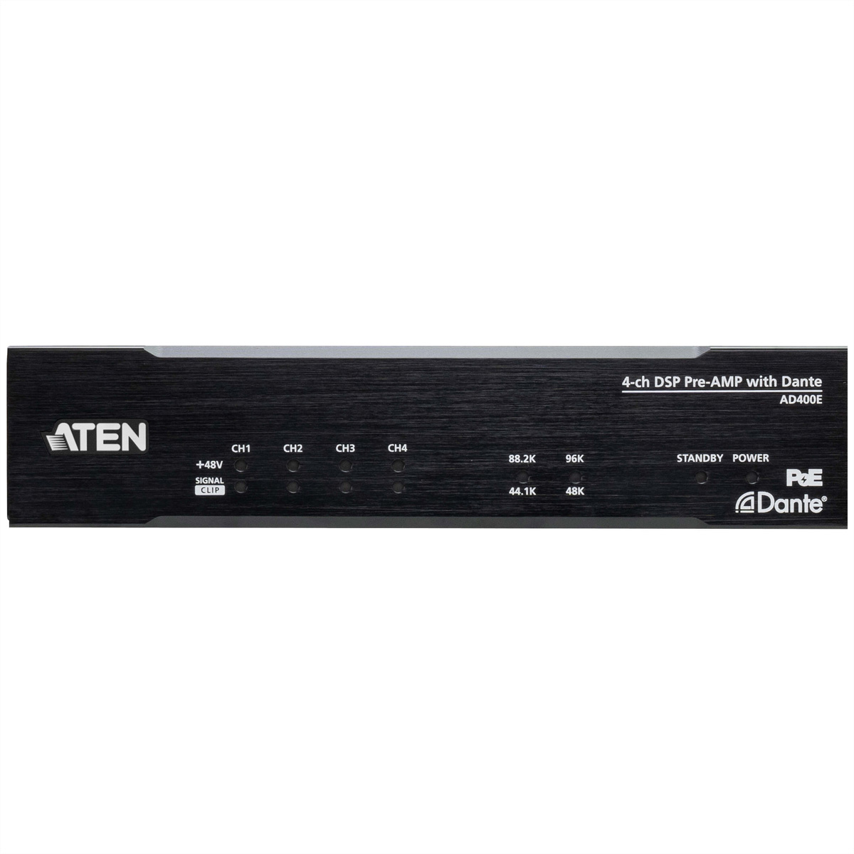 ATEN AD400E DSP Mixer 4-CH Analog Input and Dante Output