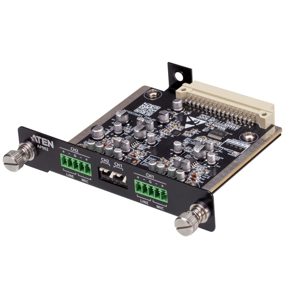 ATEN AP902 2-CH Mic/Line Pre-AMP Expansion Card