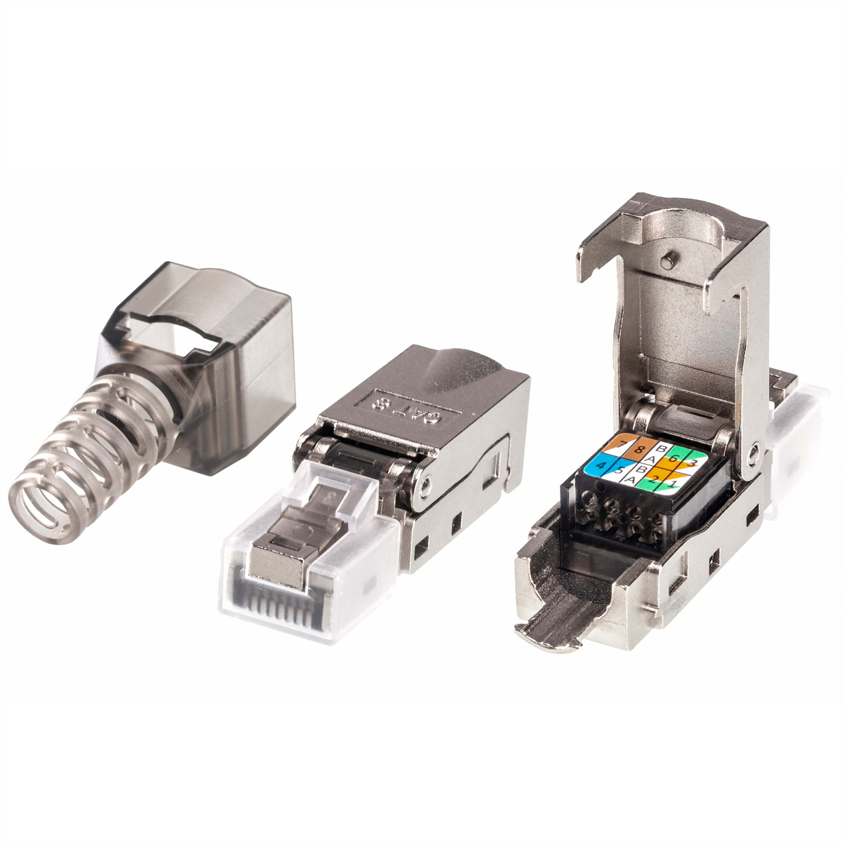 ATEN 2A-245G Cat.6A RJ-45 Connector, 10 St.