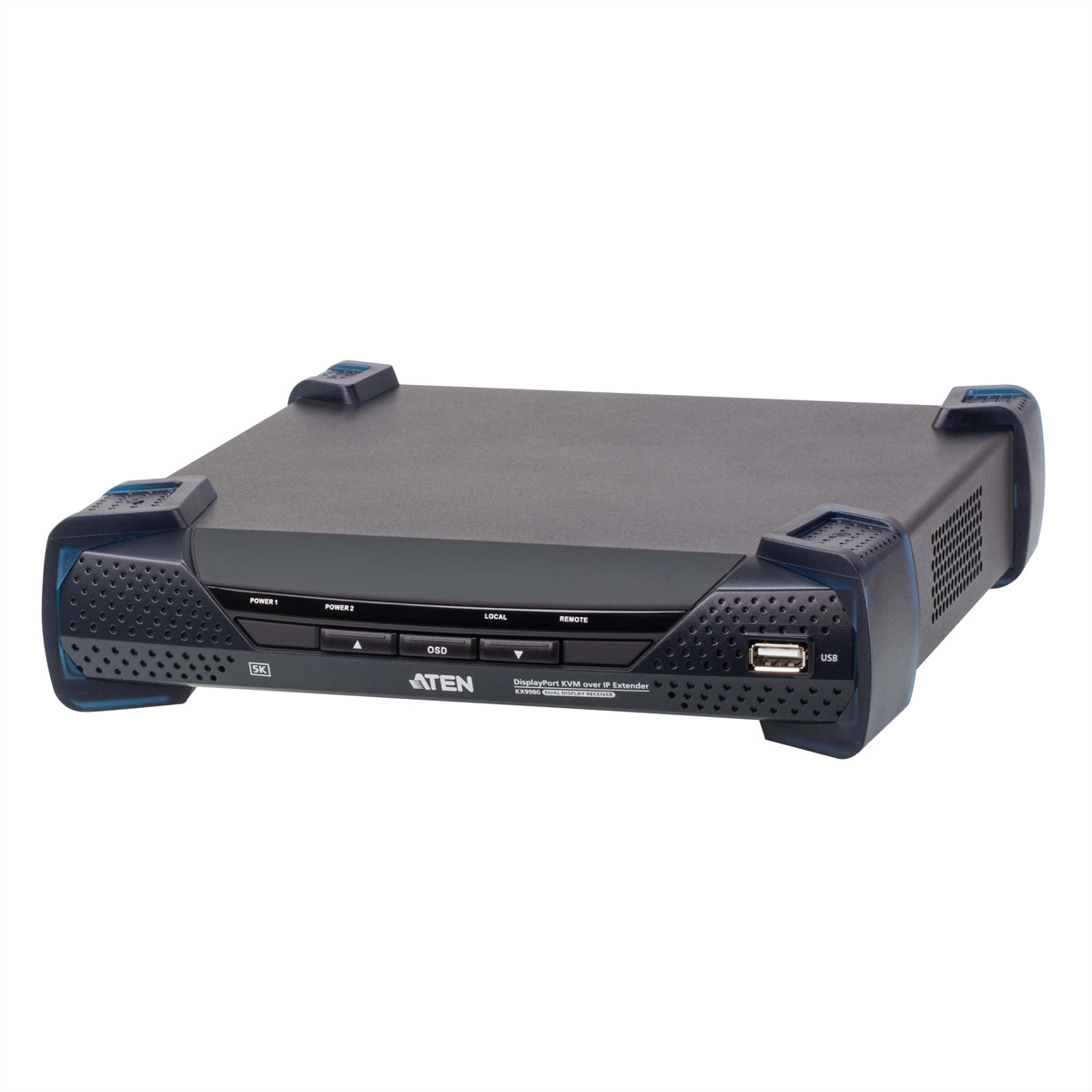 ATEN KX9980R 5K DisplayPort Dual Display KVM over IP Empfänger KVM