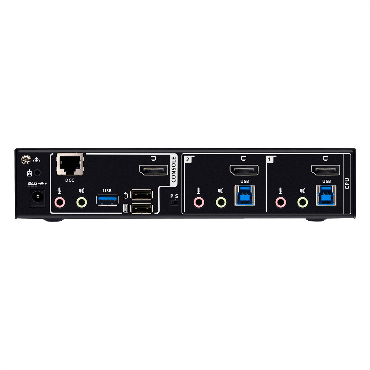 ATEN CS1922A 2-Port USB 3.0 8K DisplayPort KVM Switch