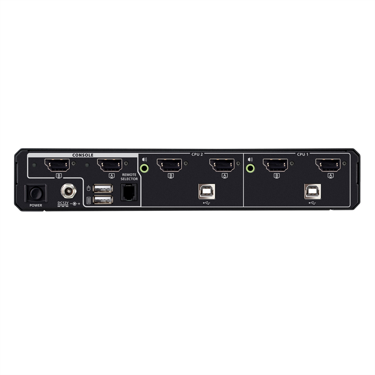 ATEN CS1142DPH4 2-Port USB 5K DP/HDMI, Dual Bildschirm Universal Secure KVM Switch