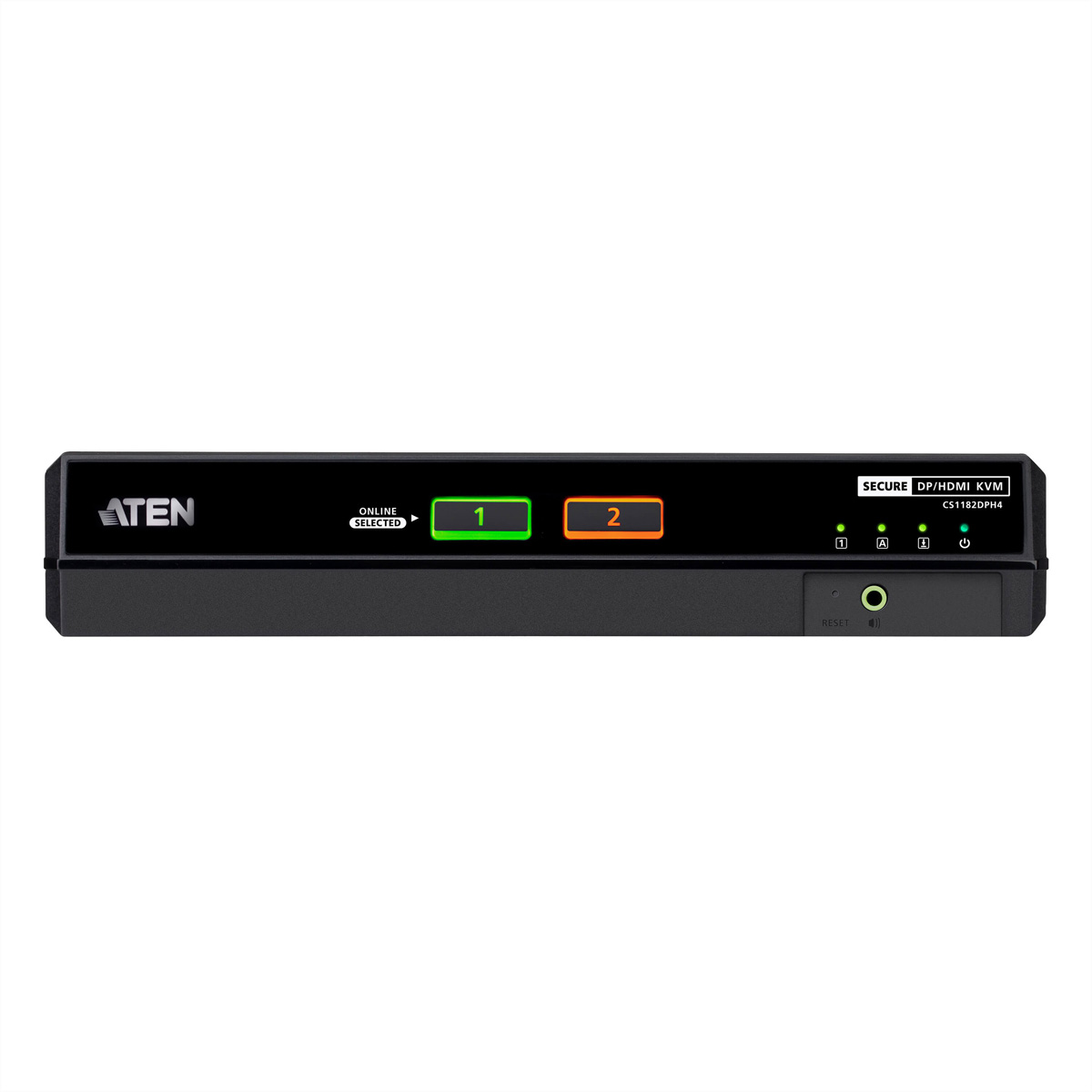 ATEN CS1182DPH4 2-Port USB 5K DP/HDMI, Single Display Universal Secure KVM Switch