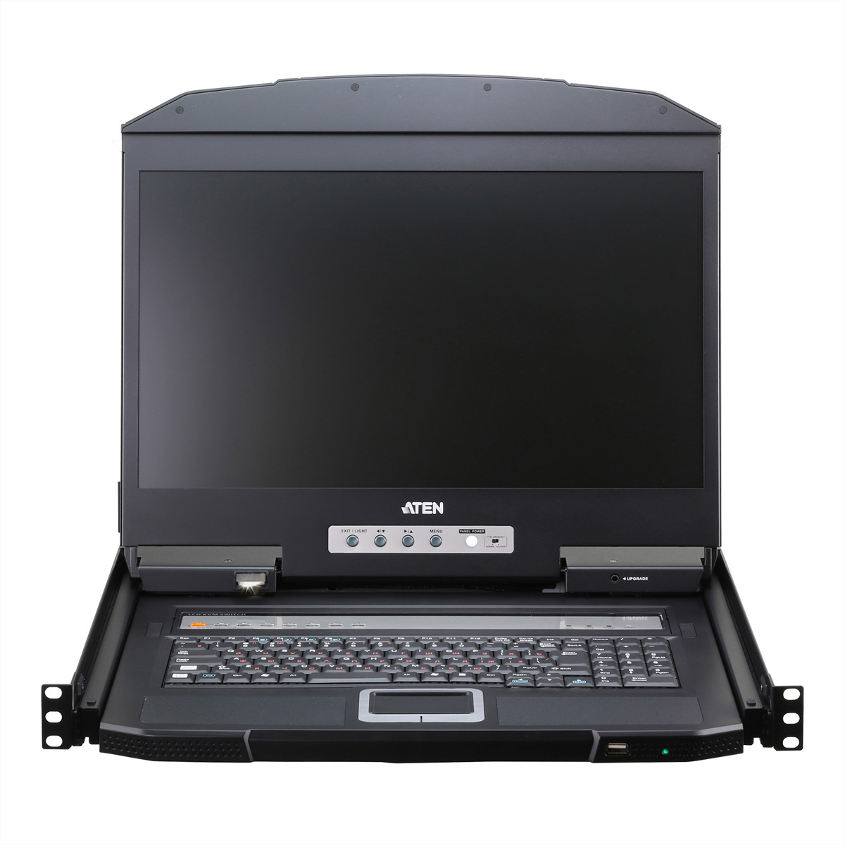 ATEN CL3708iNW Konsole CH WideSreen FHD über IP Switch 8 Port USB HDMI, CH-Layout