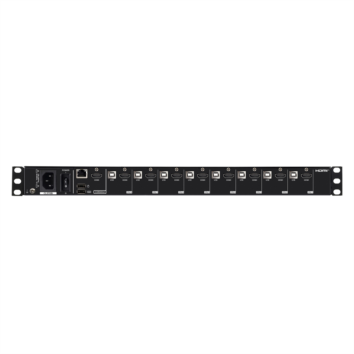 ATEN CL3708iNW Konsole IT WideSreen FHD über IP Switch 8 Port USB HDMI, IT-Layout