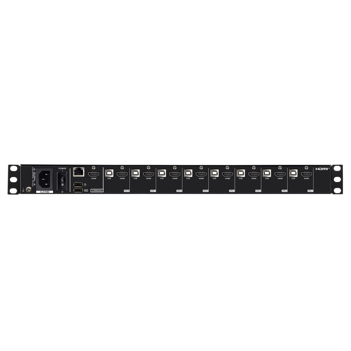 ATEN CL3708iNW Konsole ES WideSreen FHD über IP Switch 8 Port USB HDMI, ES-Layout