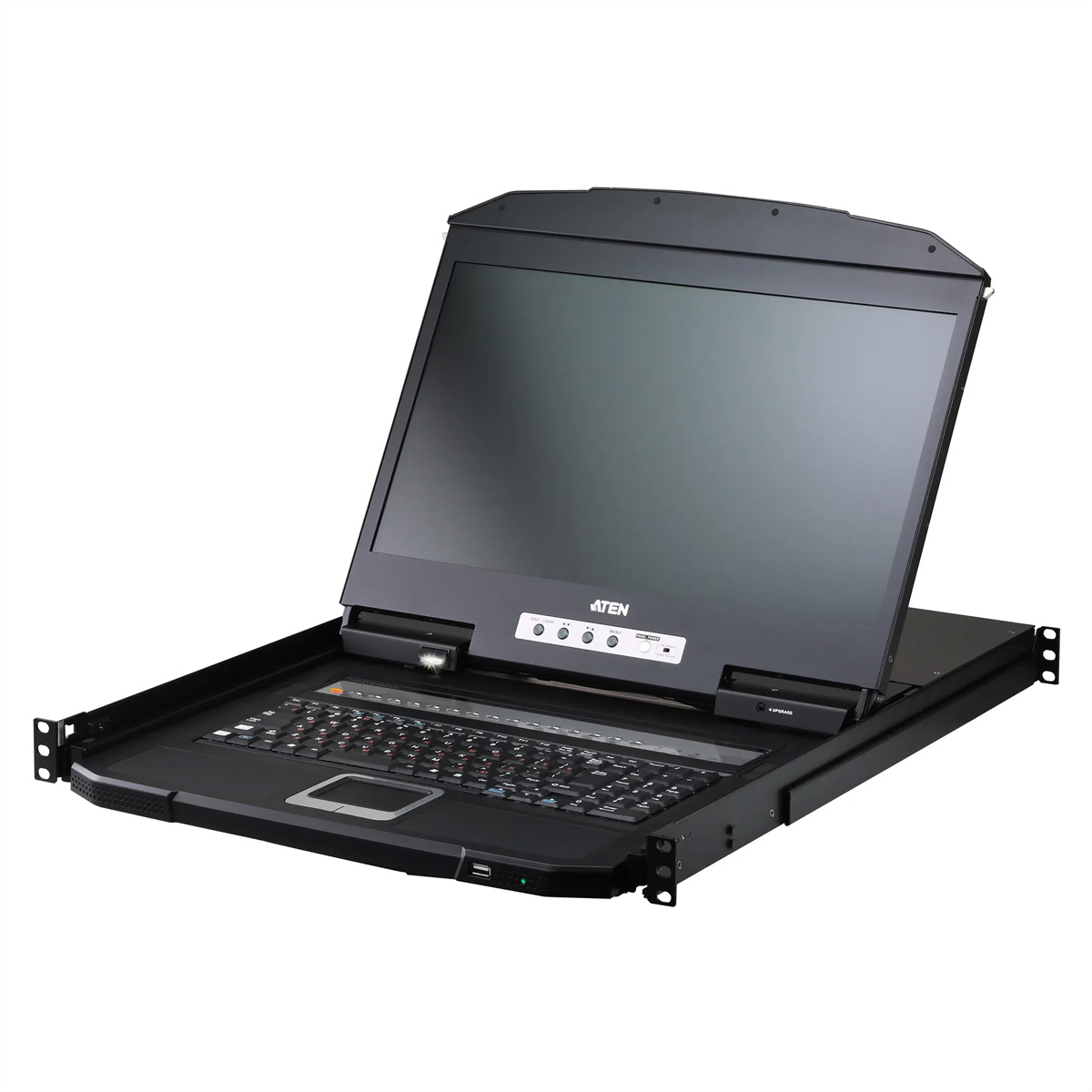 ATEN CL3716NW CH 16-Port USB HDMI LCD KVM Konsole, CH-Layout KVM Konsole